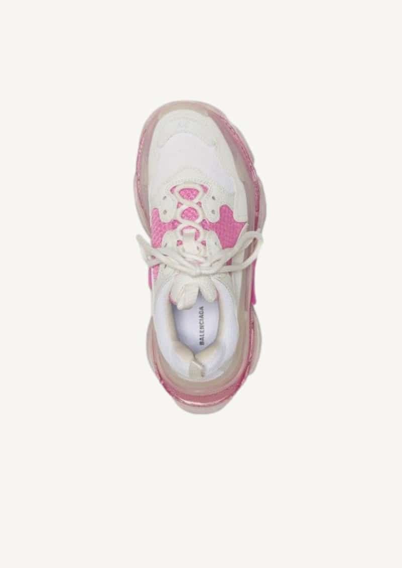 balenciaga pink and white sneakers