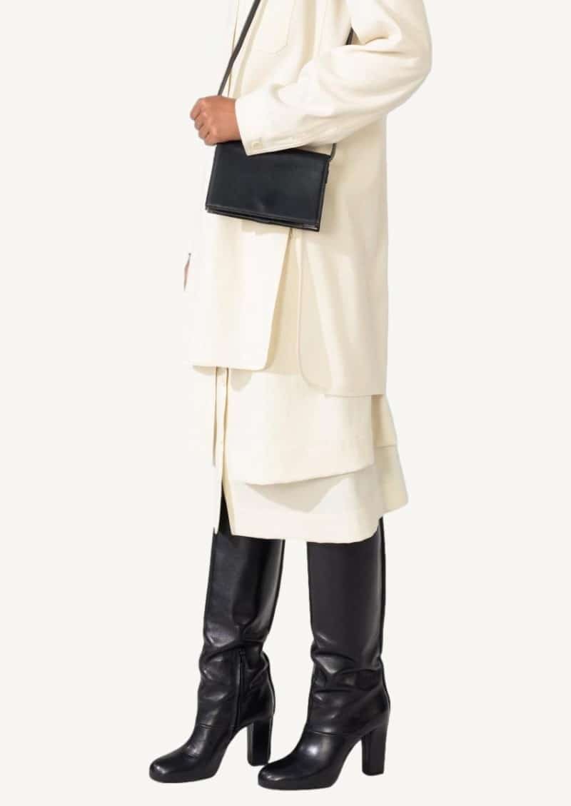 Long overshirt almond milk Lemaire Long overshirt almond milk Lemaire