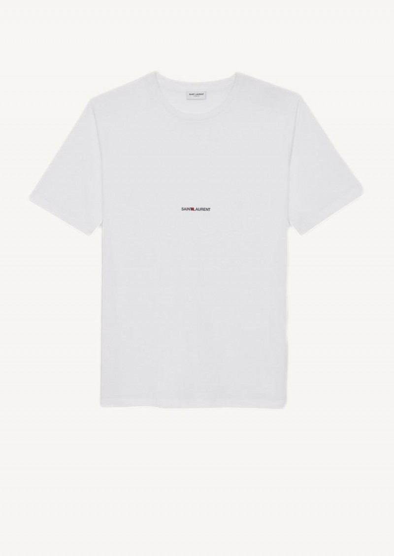 T-shirt Rive Gauche blanc