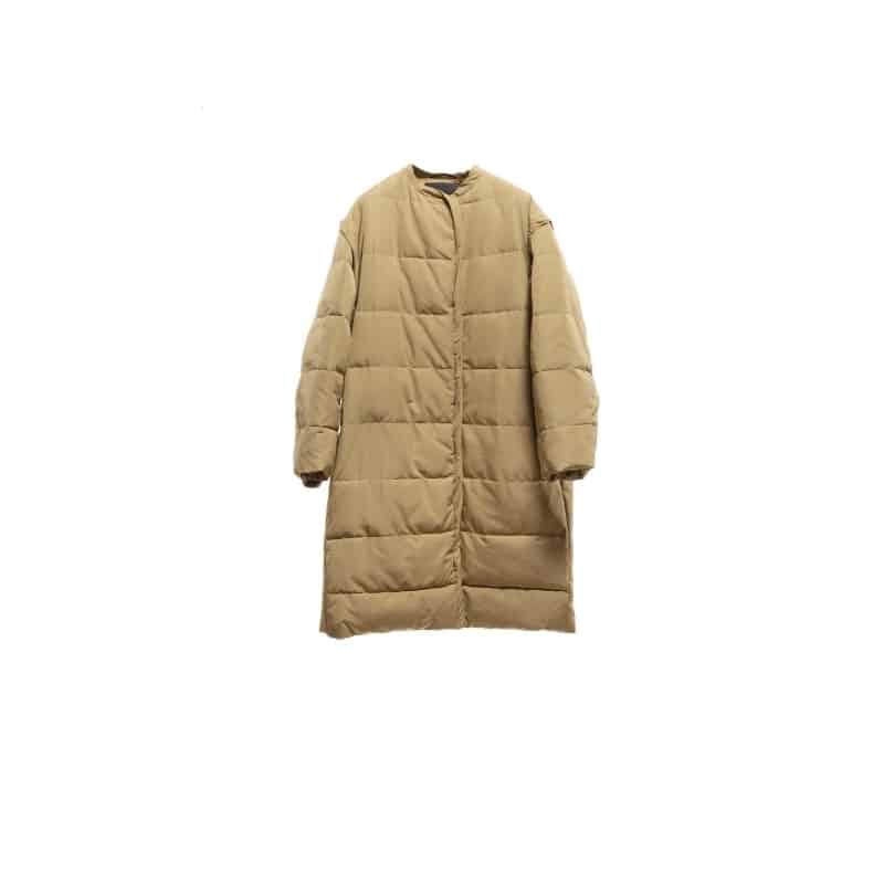 Doudoune matelassée beige