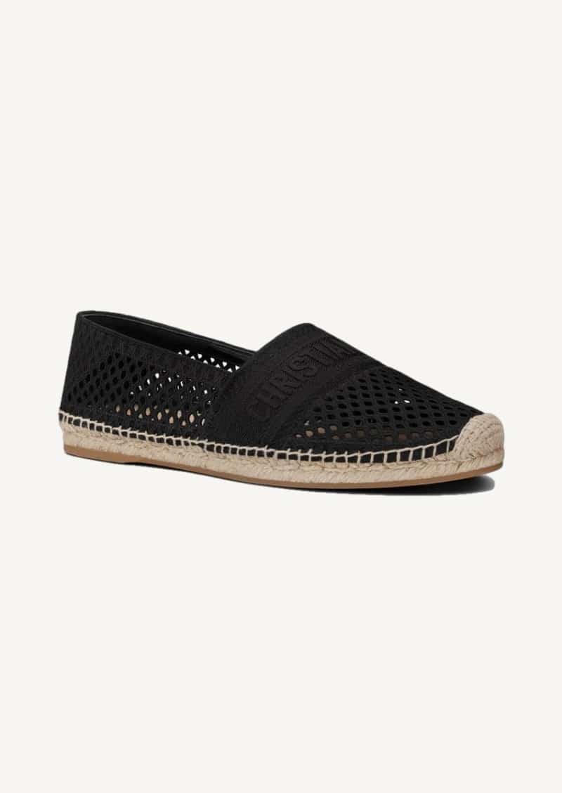 Black Dior Granville espadrille - Dior | Département Féminin