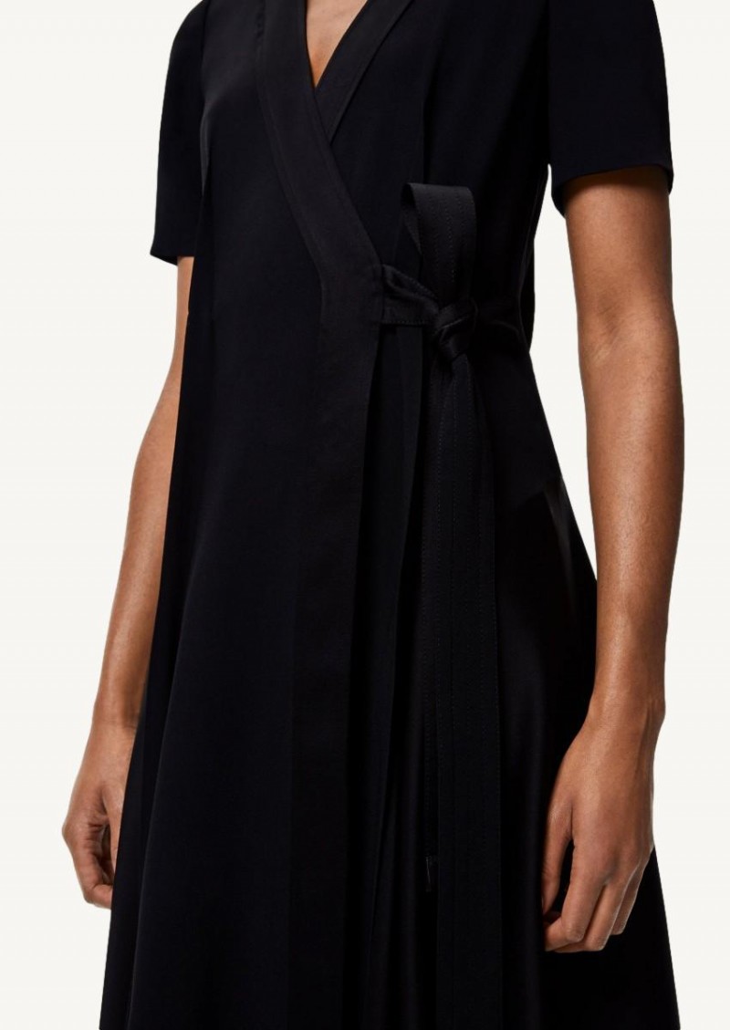 robe noir midi