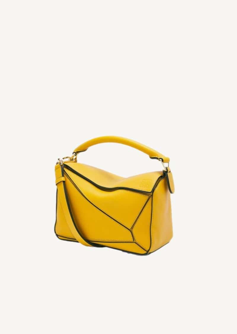 small mustard handbag