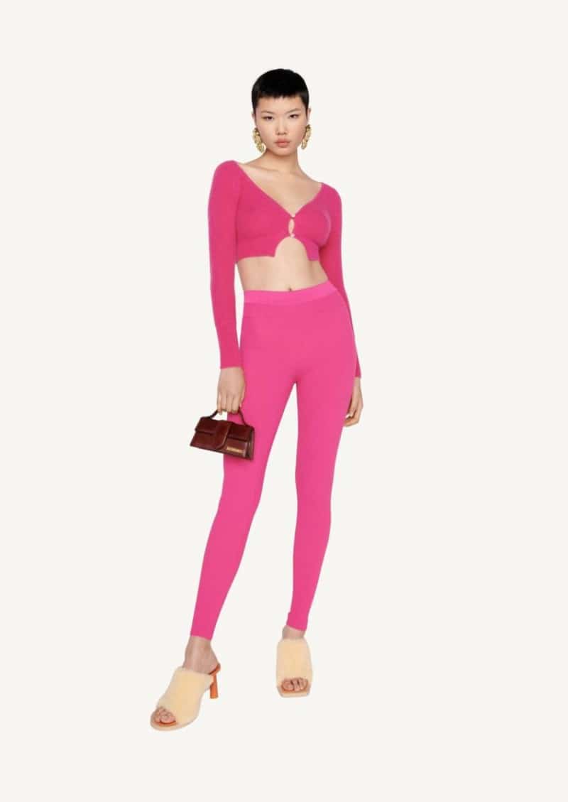 Pink Le legging Arancia - Jacquemus 