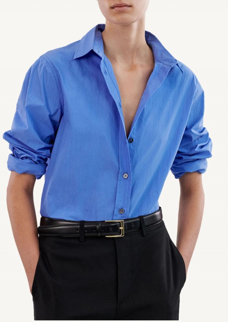 Oxford blue Slim Button Down Shirt