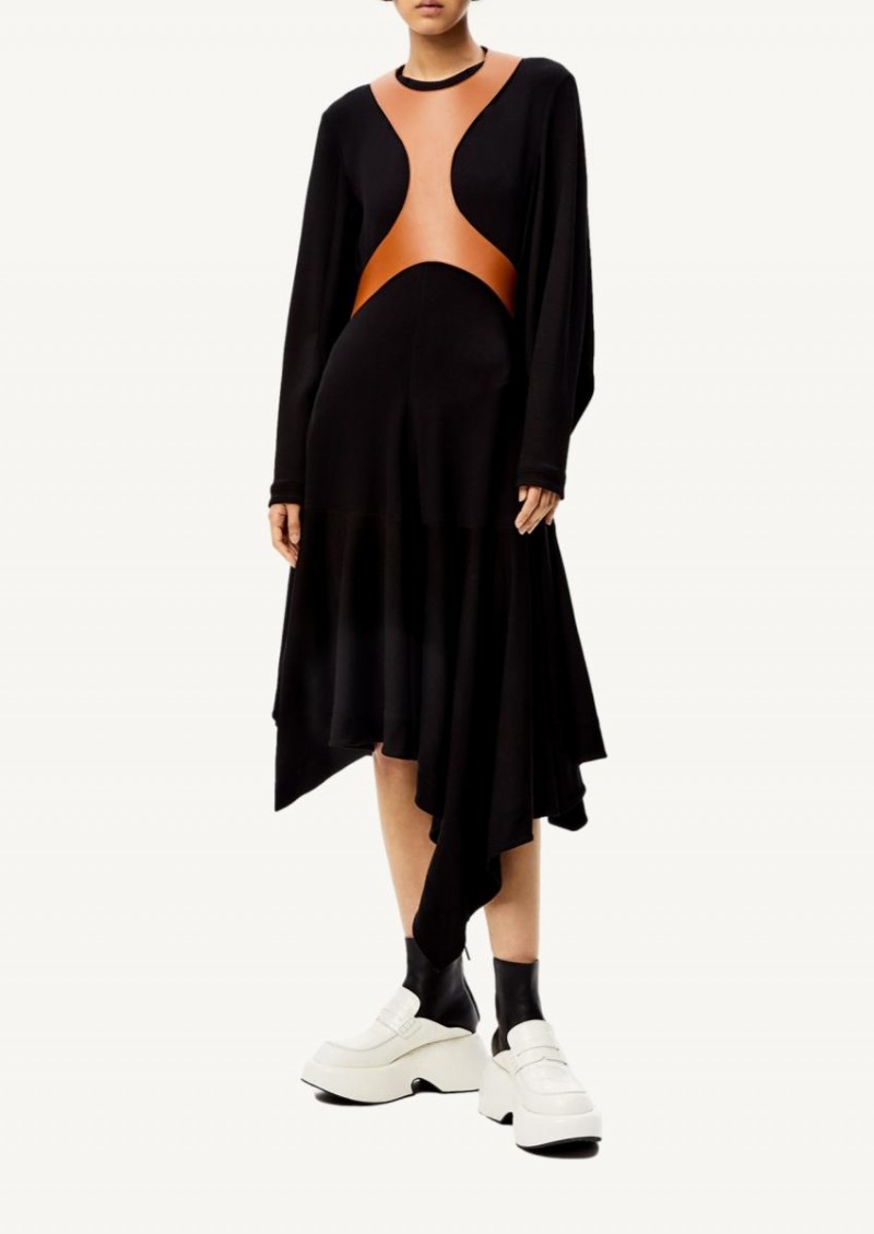 robe midi manche longue