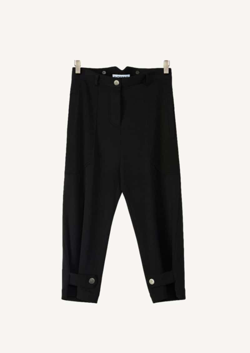 Black Cropped trousers