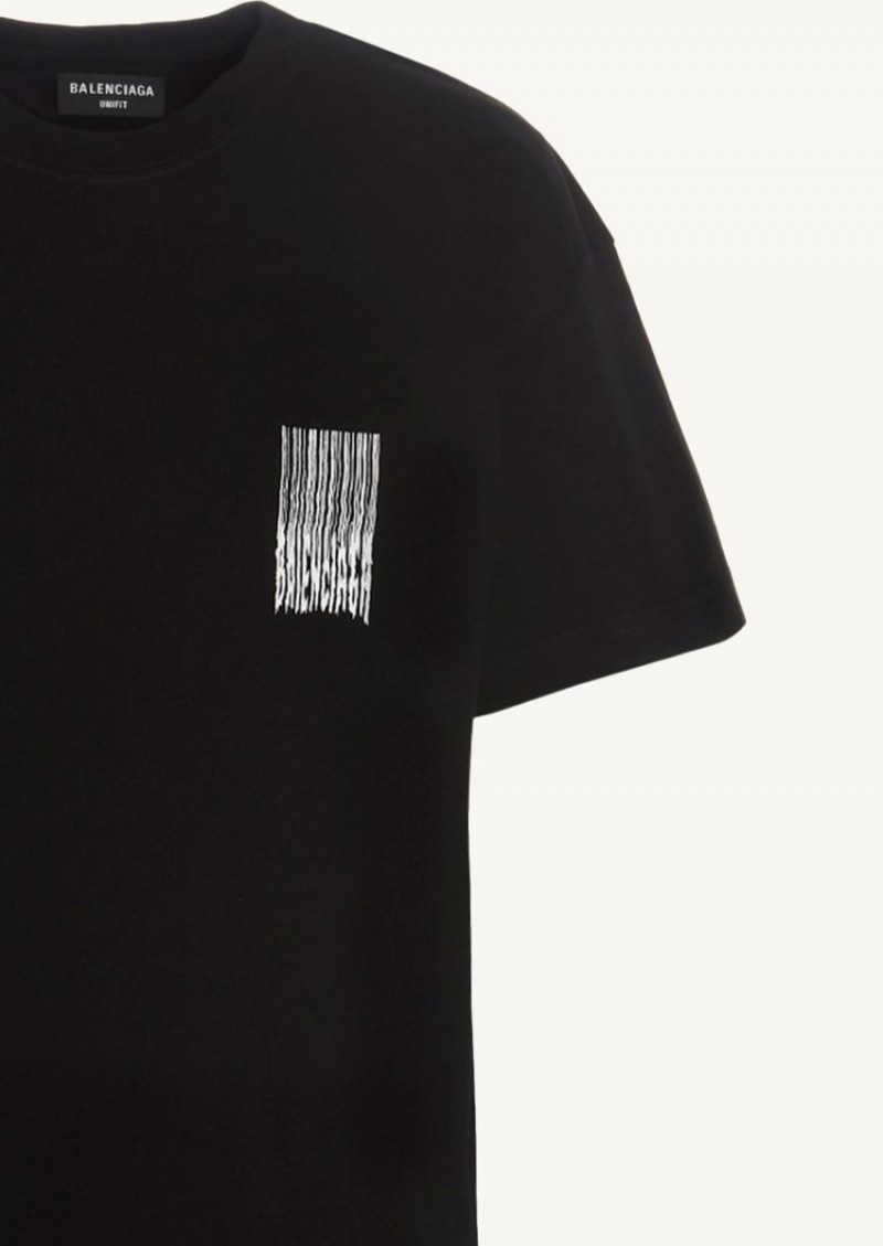 Black Barcode T-shirt - Balenciaga 