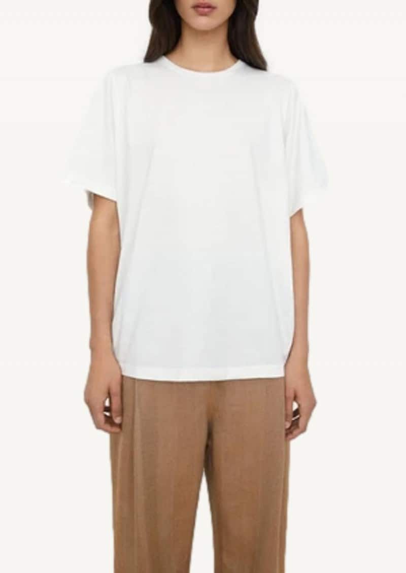 off white oversized tee