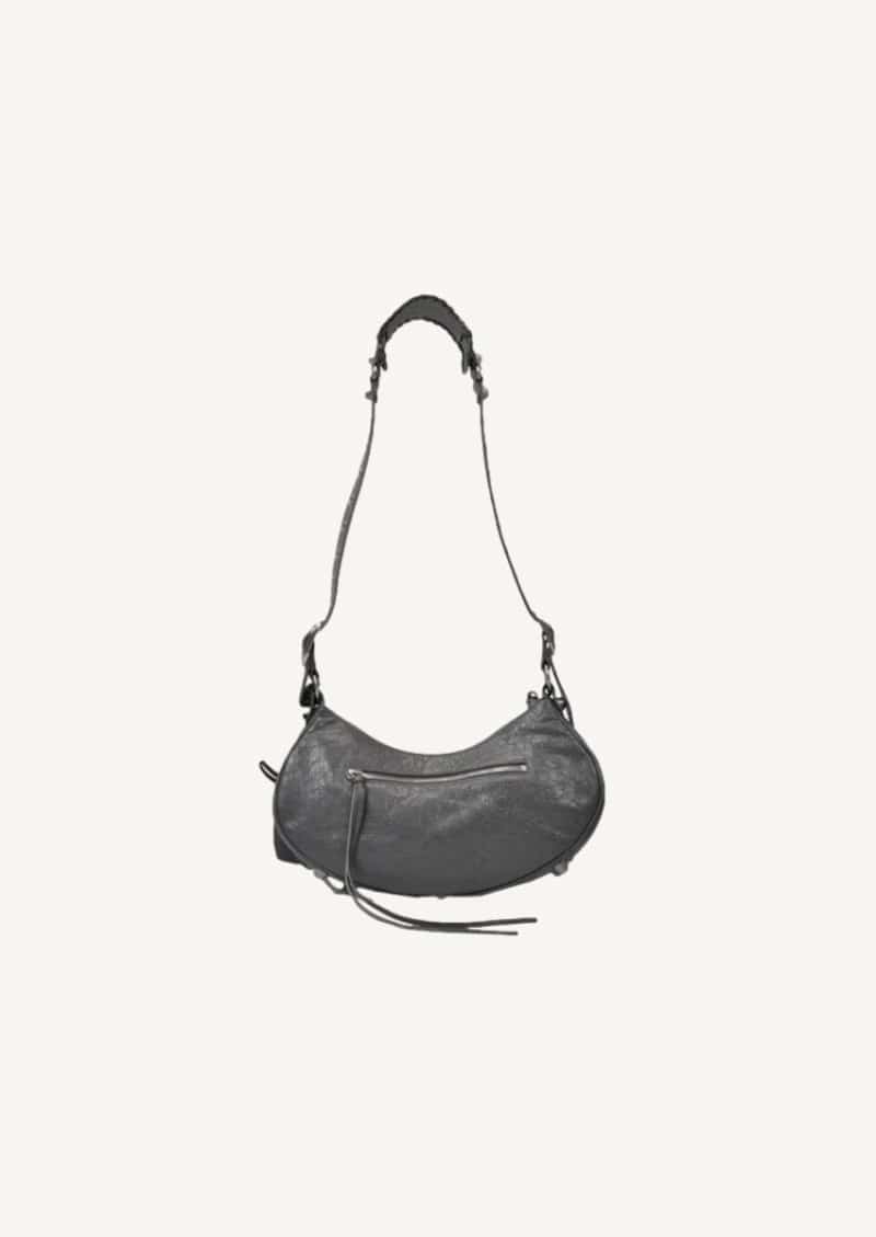 Dark Grey Le Cagole small shoulder bag