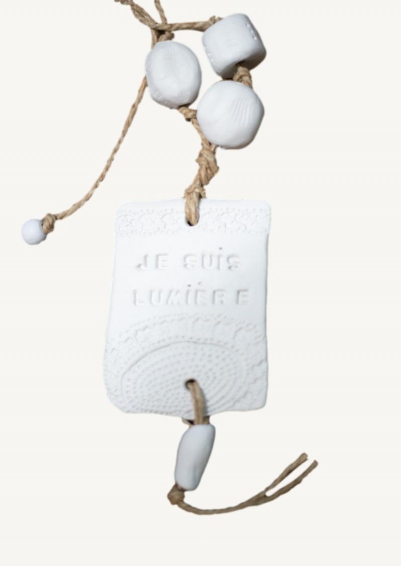 Amulette "Je suis lumière"