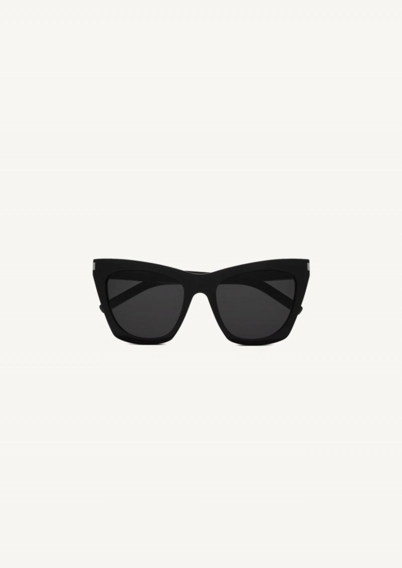Shiny black smoke New wave SL 214 Kate sunglasses
