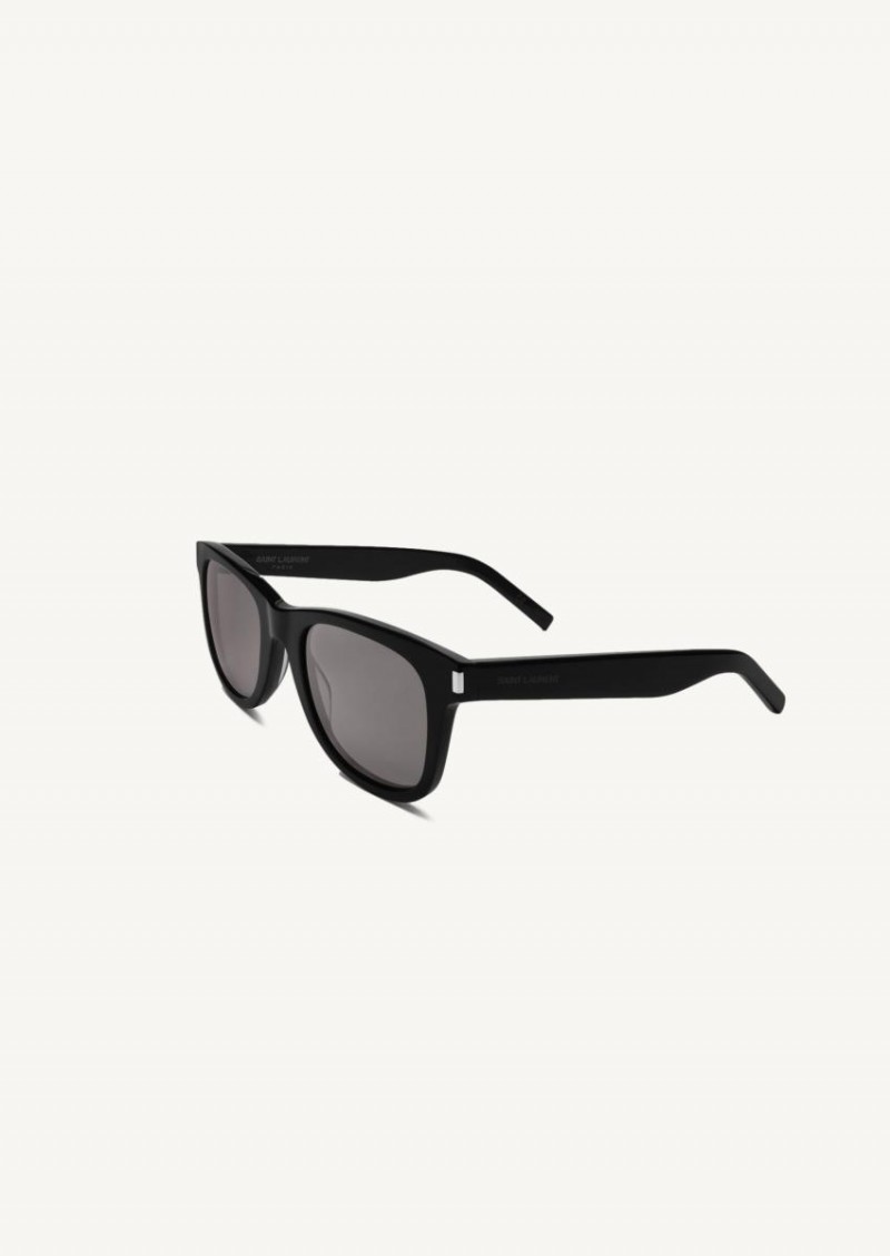 Shiny black smoke CLASSIC SL 51 sunglasses