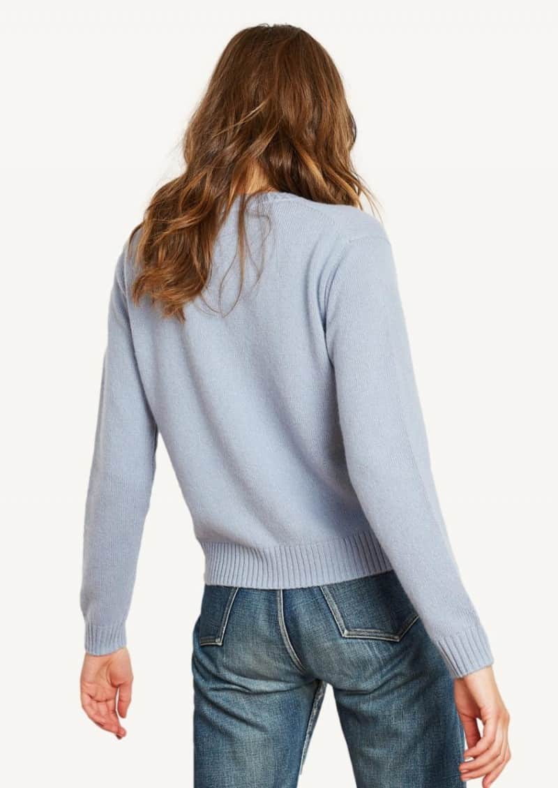 Pull Virgo Superlight bleu chiné