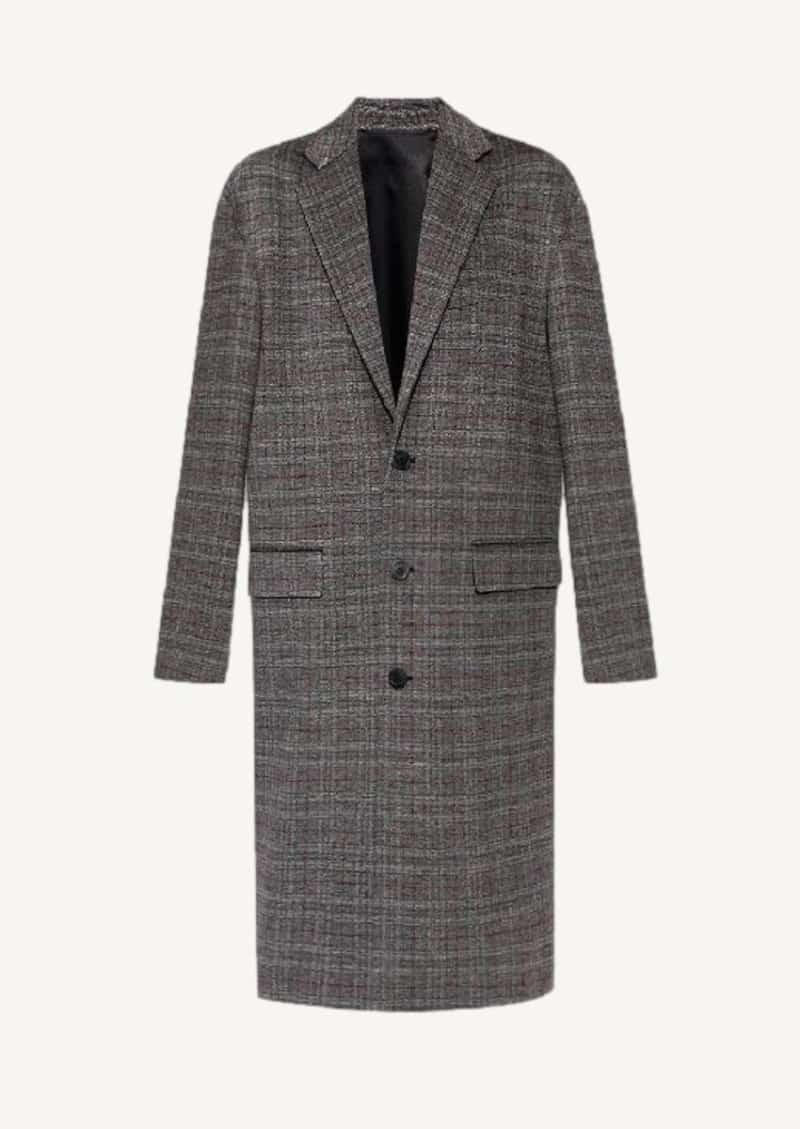 Manteau long anthracite