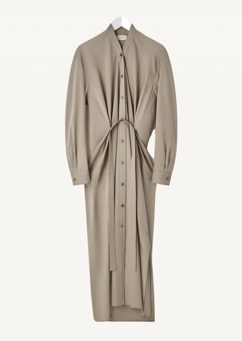 Pale khaki dress