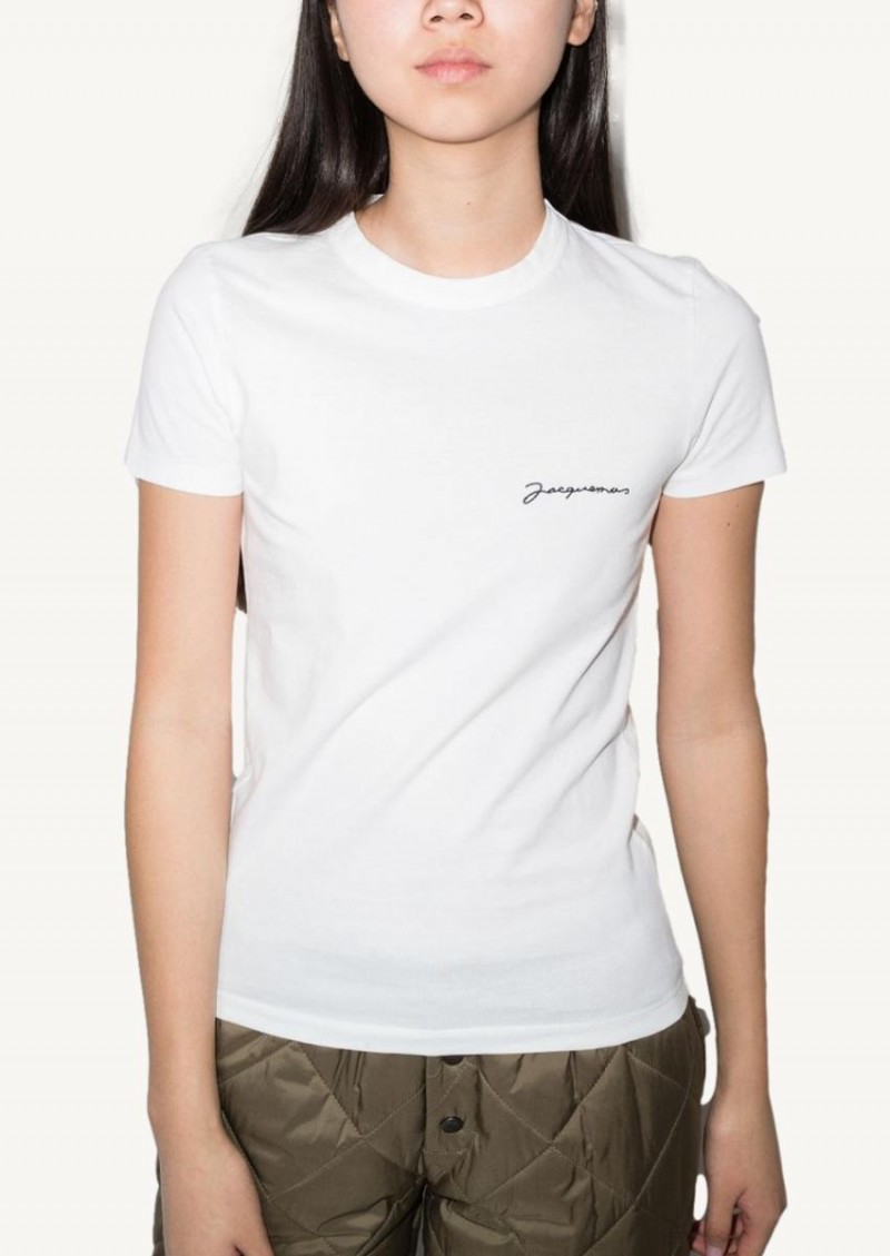 White Jacquemus t-shirt