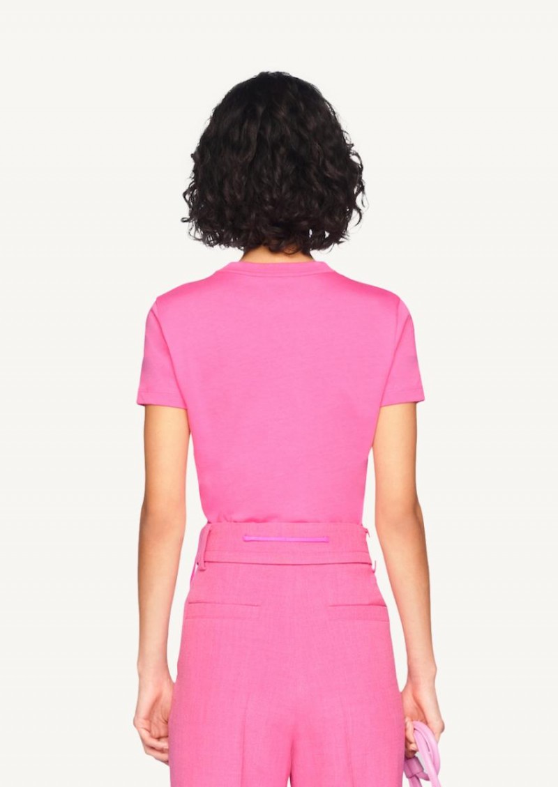 jacquemus tshirt pink