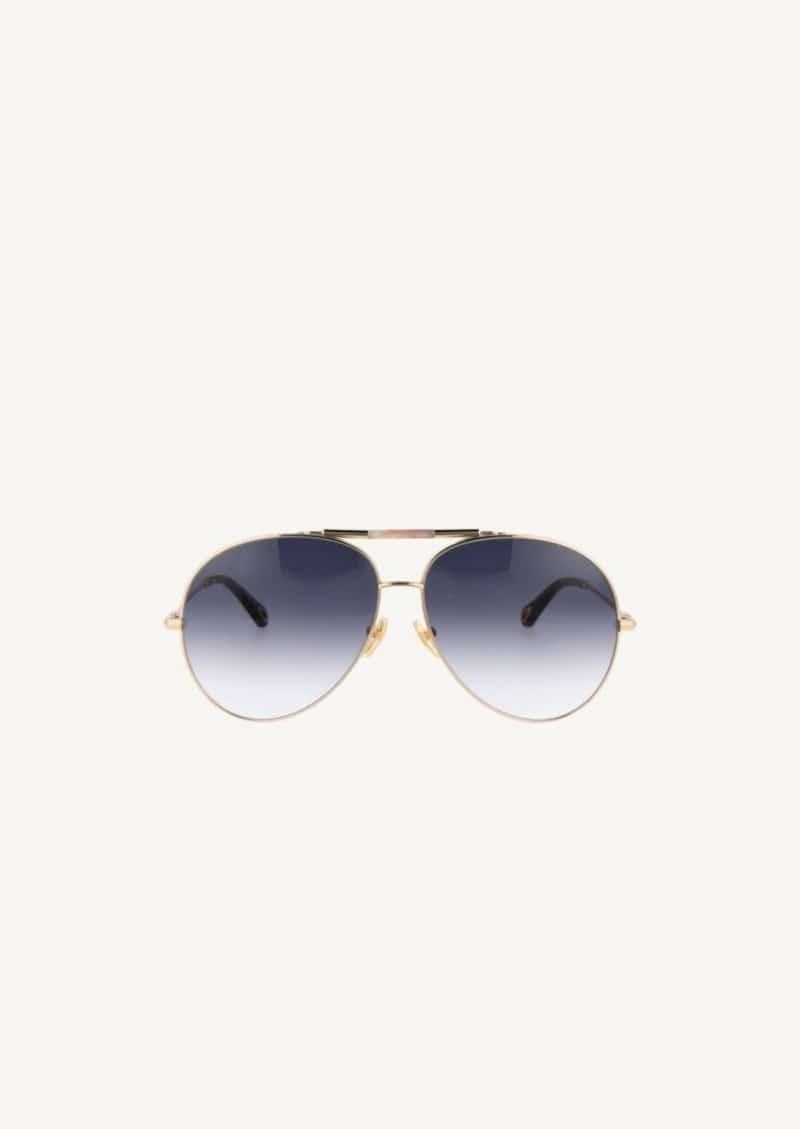 Lunettes de soleil pilote Ulys gold et blue