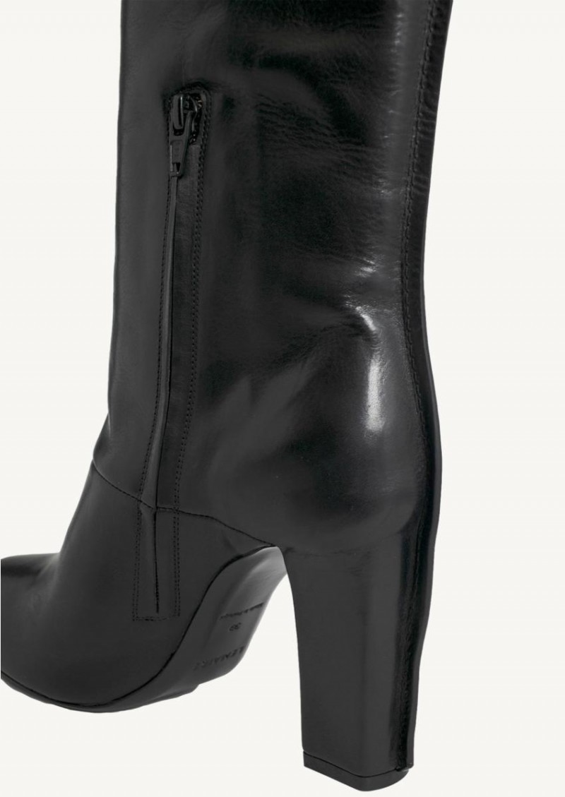Black leather boots Lemaire Black leather boots Lemaire