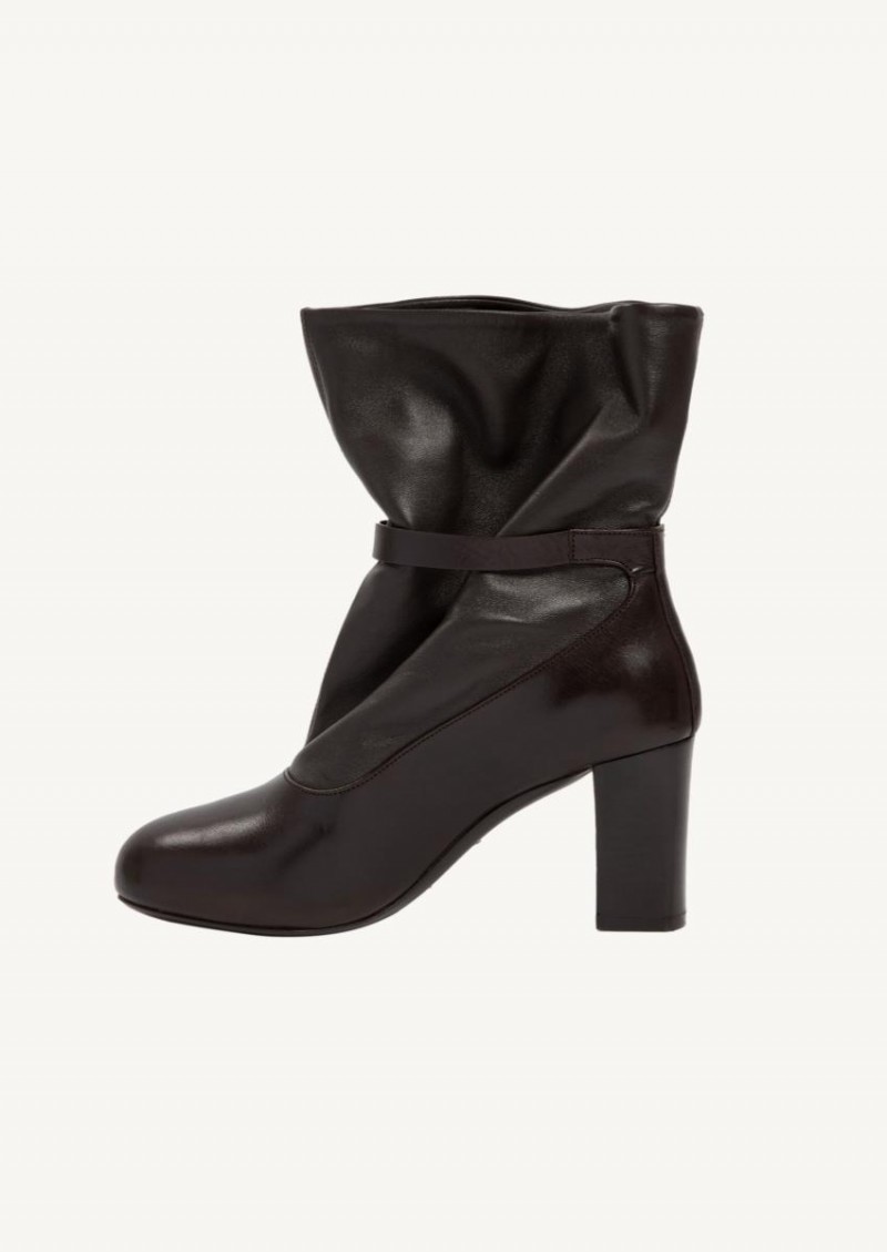Midnight brown Soft mid boots
