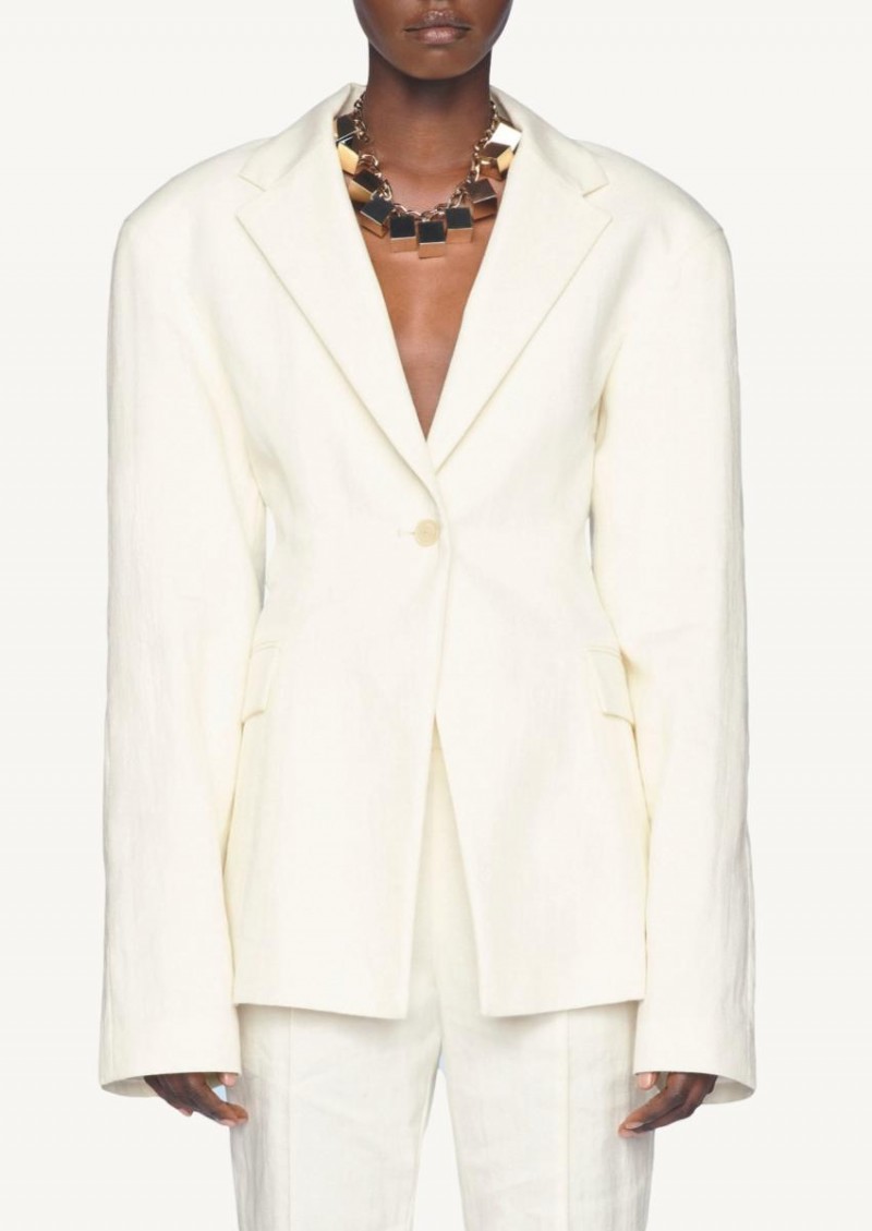 La veste Fresa off white Jacquemus La veste Fresa off white Jacquemus