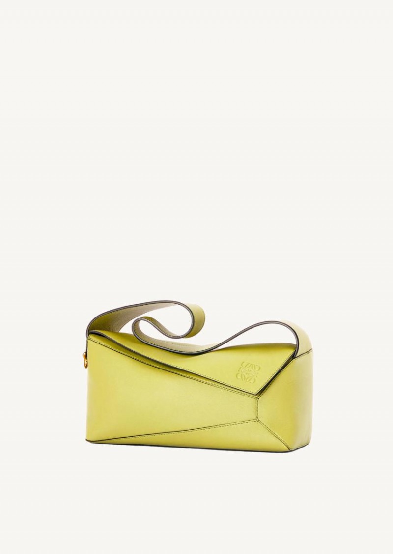 Lime yellow Puzzle Hobo bag Loewe Lime yellow Puzzle Hobo bag Loewe