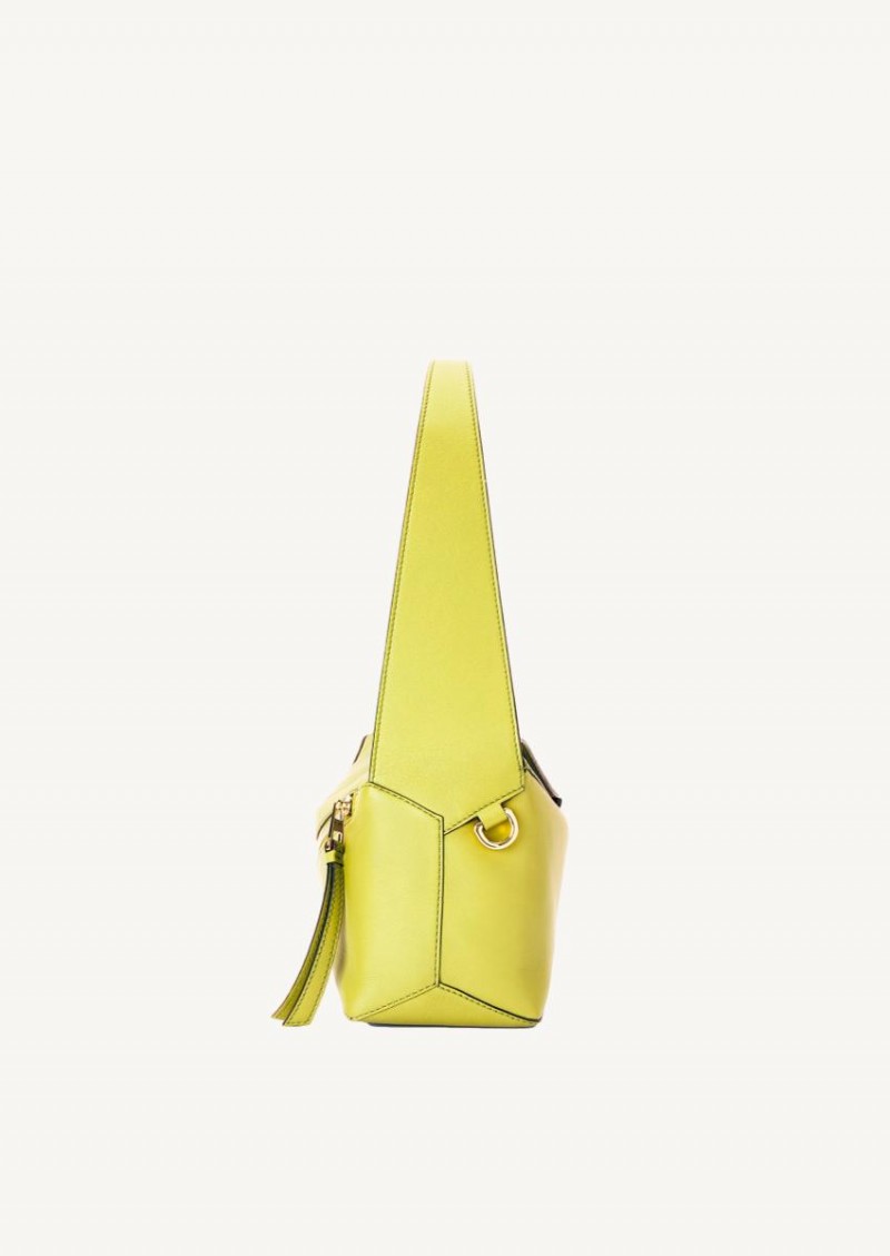 Lime yellow Puzzle Hobo bag Loewe Lime yellow Puzzle Hobo bag Loewe