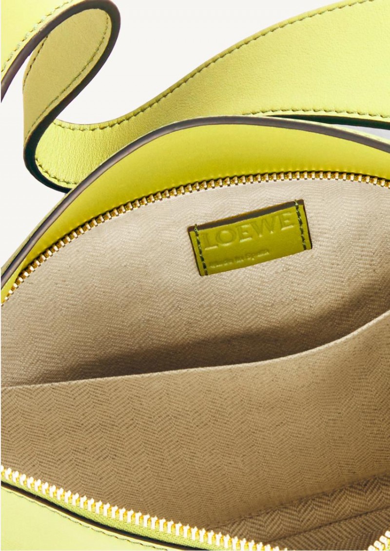 Lime yellow Puzzle Hobo bag Loewe Lime yellow Puzzle Hobo bag Loewe