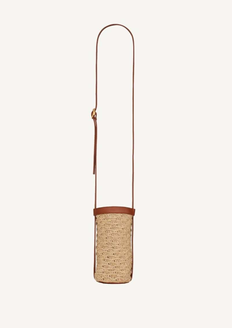 Porte bouteille en raphia