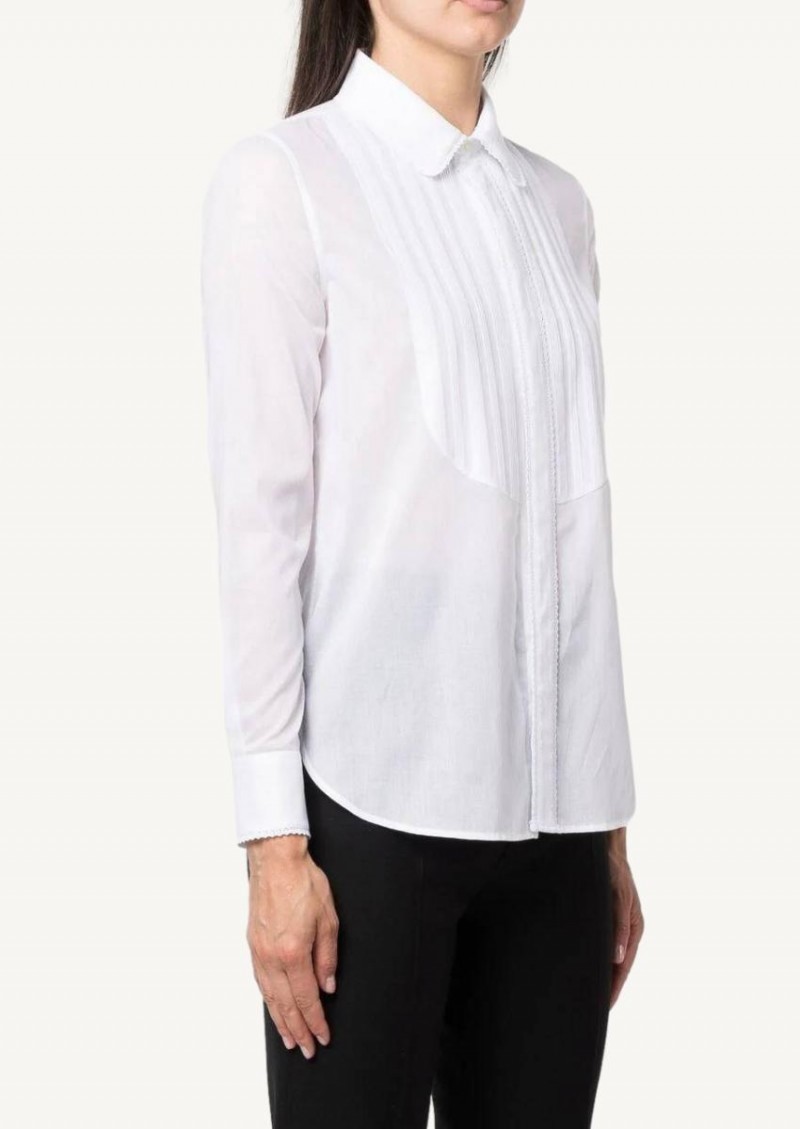 Saint Laurent white blouse