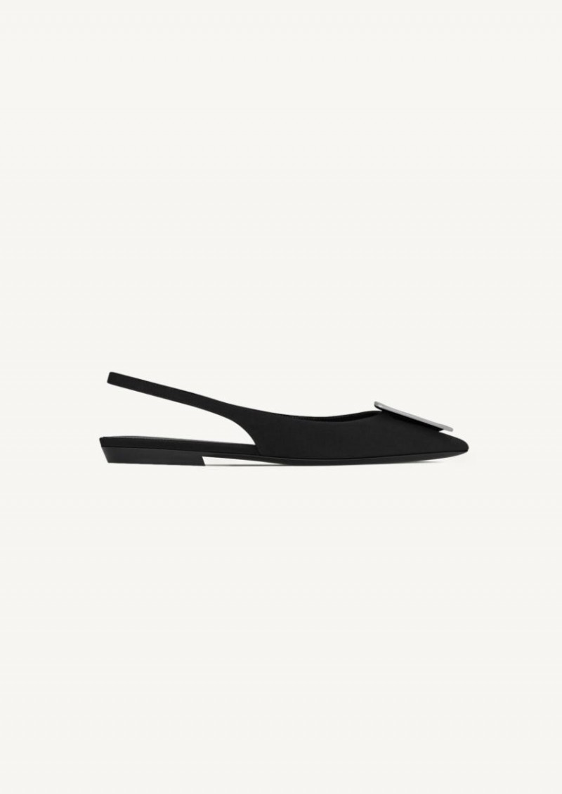 Black Maxine slingbacks