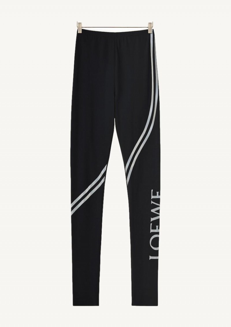 Leggings noirs en polyamide