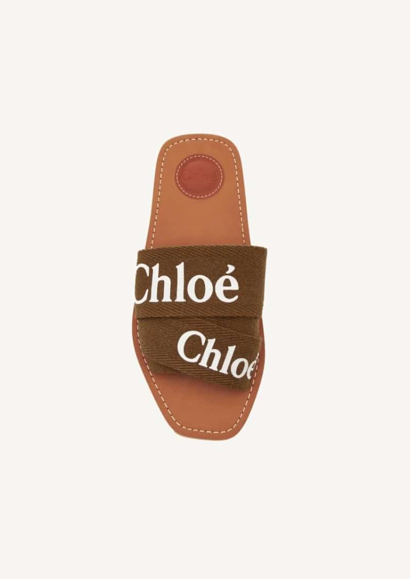 Mules plates woody Grove Brown