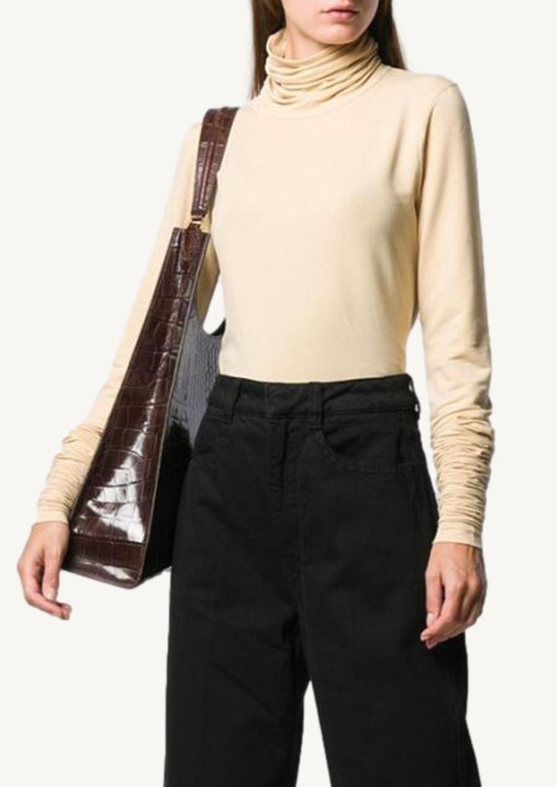 Pull en coton melangé à col roulé Ginger