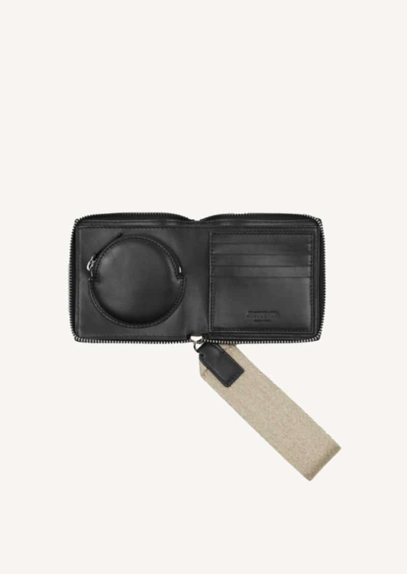 Black Le carré rond bag