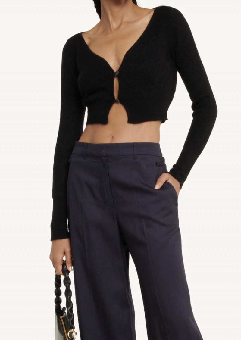 Le cardigan Alzou black