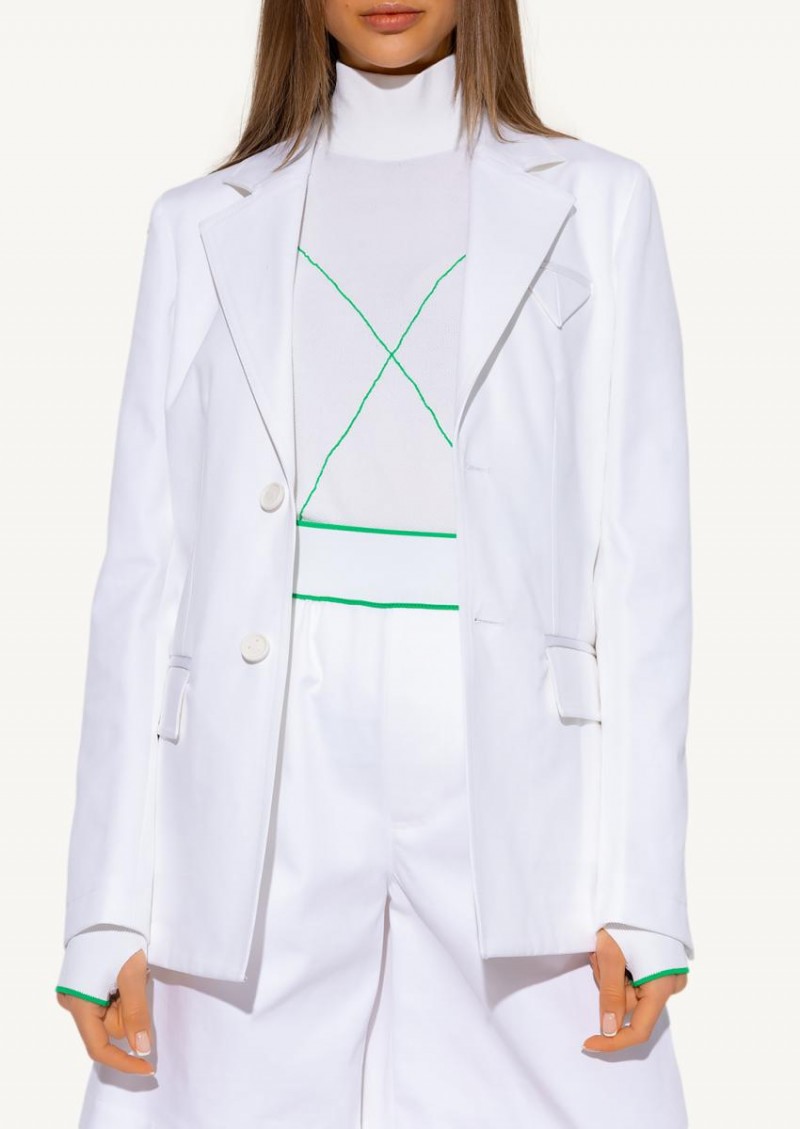 White suit jacket