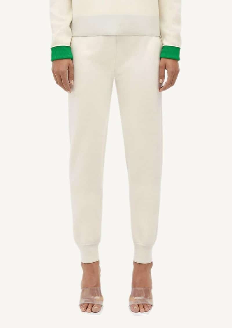 White jogging pants - Bottega Veneta | Département Féminin