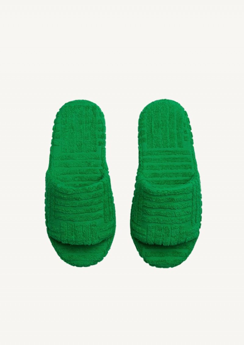 Sponge sandals grass green