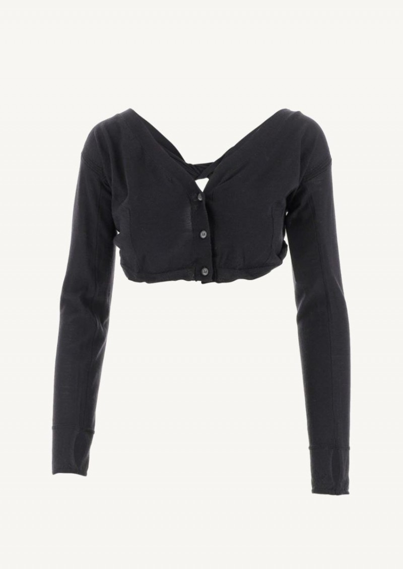 Le cardigan Soli noir