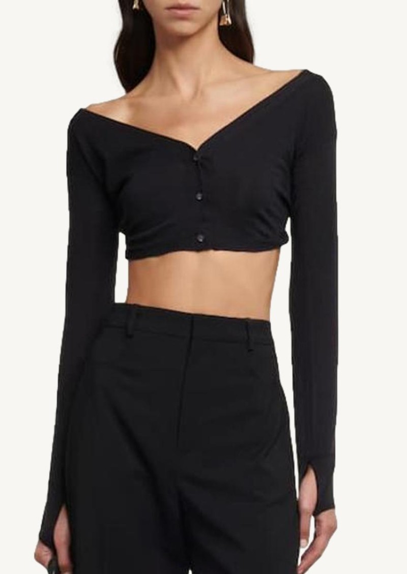 Le cardigan Soli noir