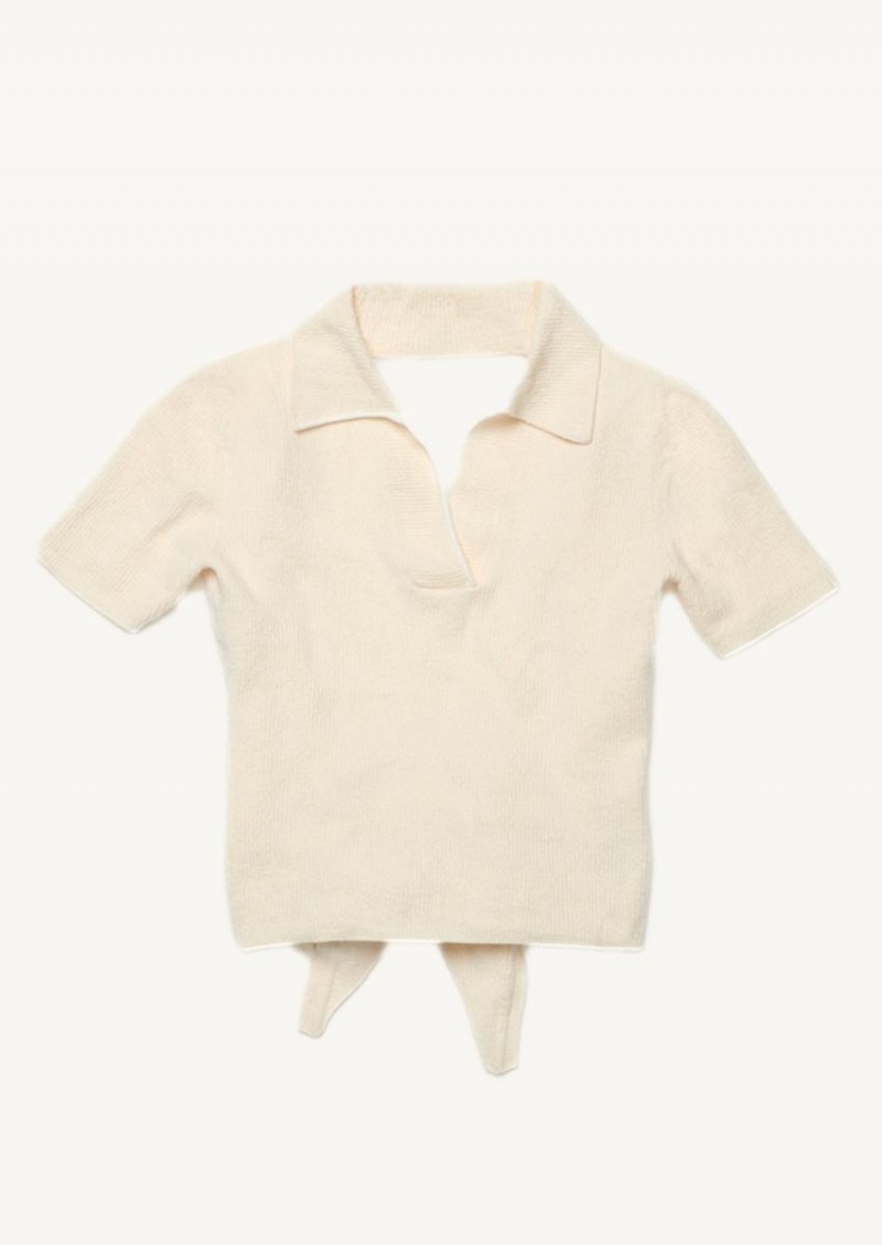The Bagnu off white polo