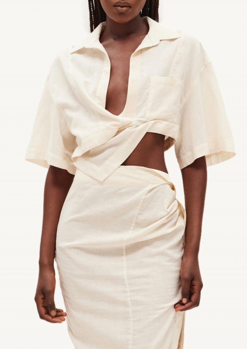 La chemise Capri off white