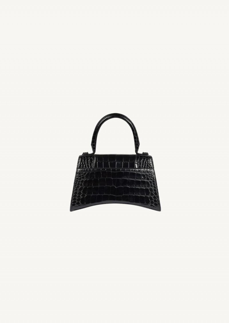 Hourglass Handbag Model XS black