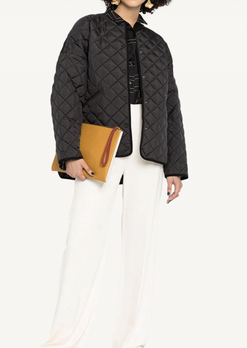 Quilted jacket black