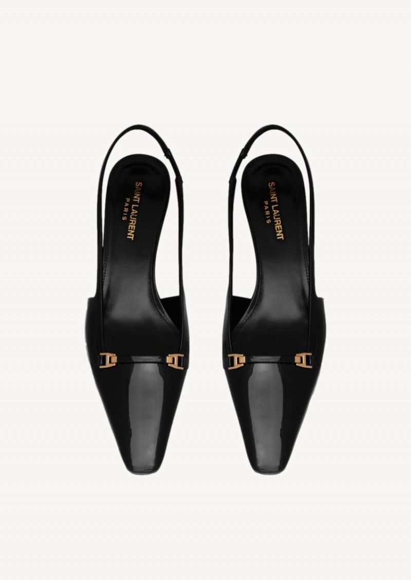 Black Blade Slingbacks
