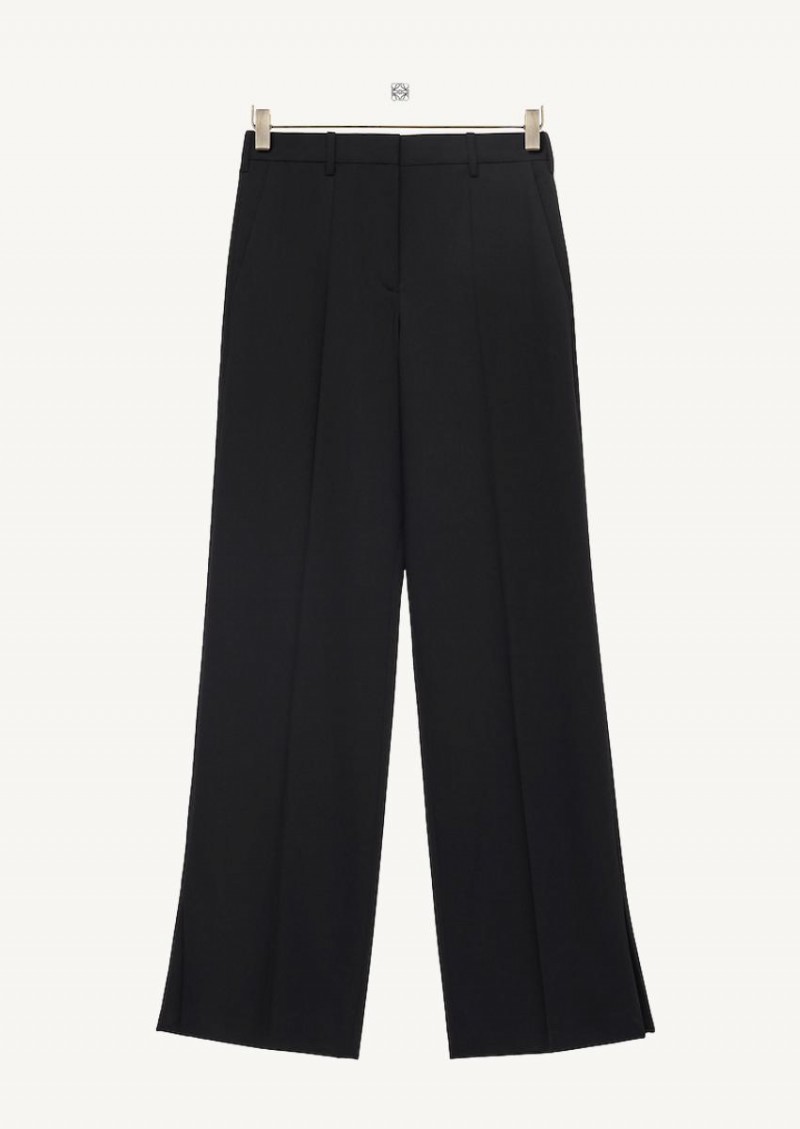 Pantalon tailleur noir