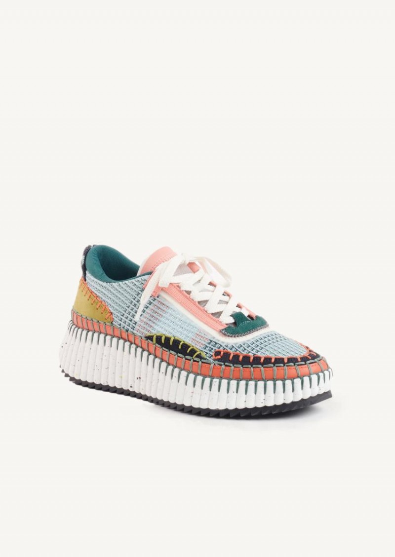 Flower green Nama sneakers