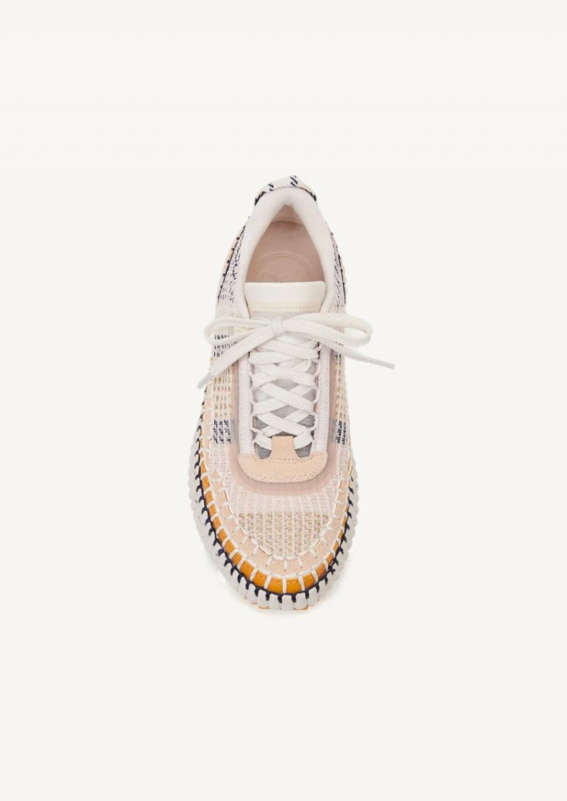 Biscotti beige Nama sneaker in lower-impact mesh